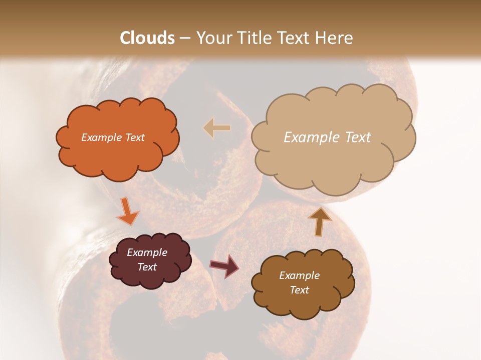 Brown Gourmet Stick PowerPoint Template