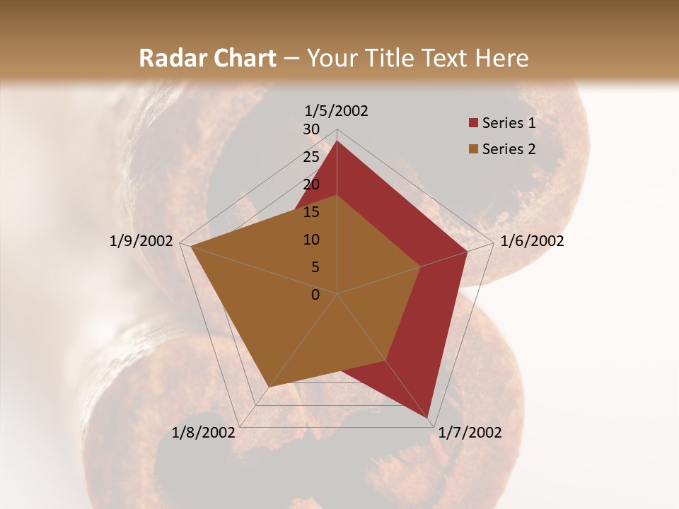 Brown Gourmet Stick PowerPoint Template