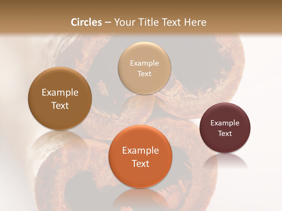 Brown Gourmet Stick PowerPoint Template