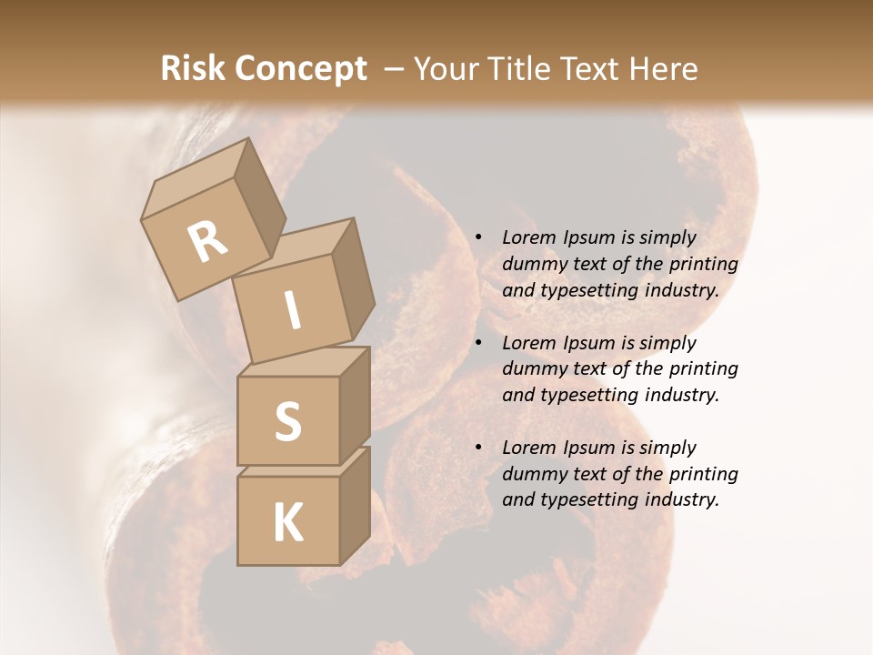 Brown Gourmet Stick PowerPoint Template