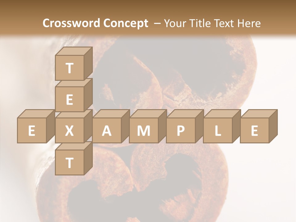 Brown Gourmet Stick PowerPoint Template