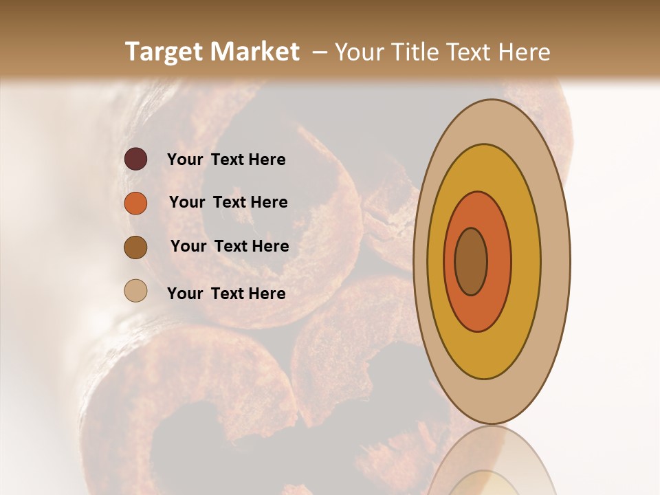 Brown Gourmet Stick PowerPoint Template