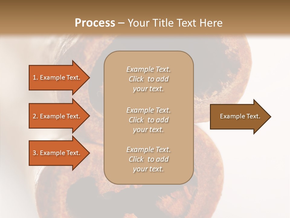 Brown Gourmet Stick PowerPoint Template