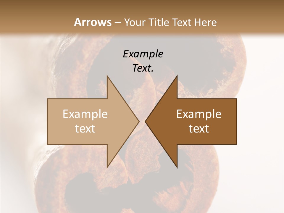 Brown Gourmet Stick PowerPoint Template