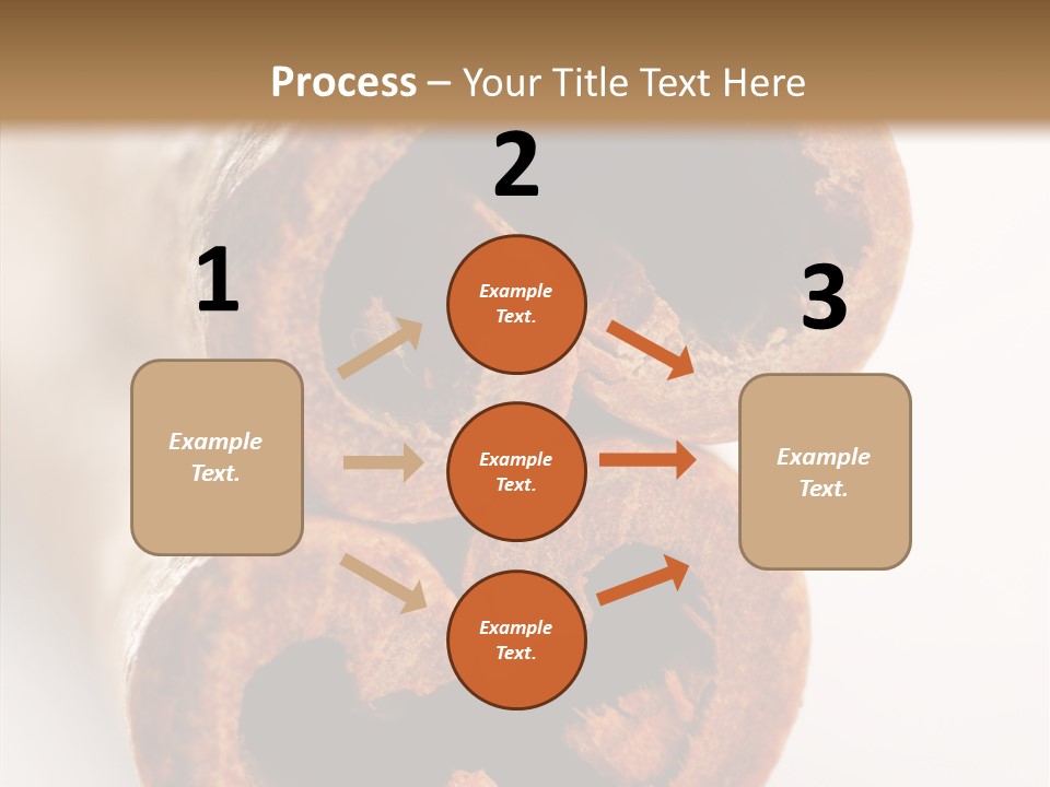 Brown Gourmet Stick PowerPoint Template
