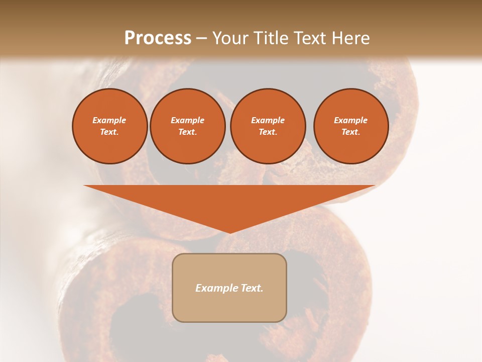 Brown Gourmet Stick PowerPoint Template