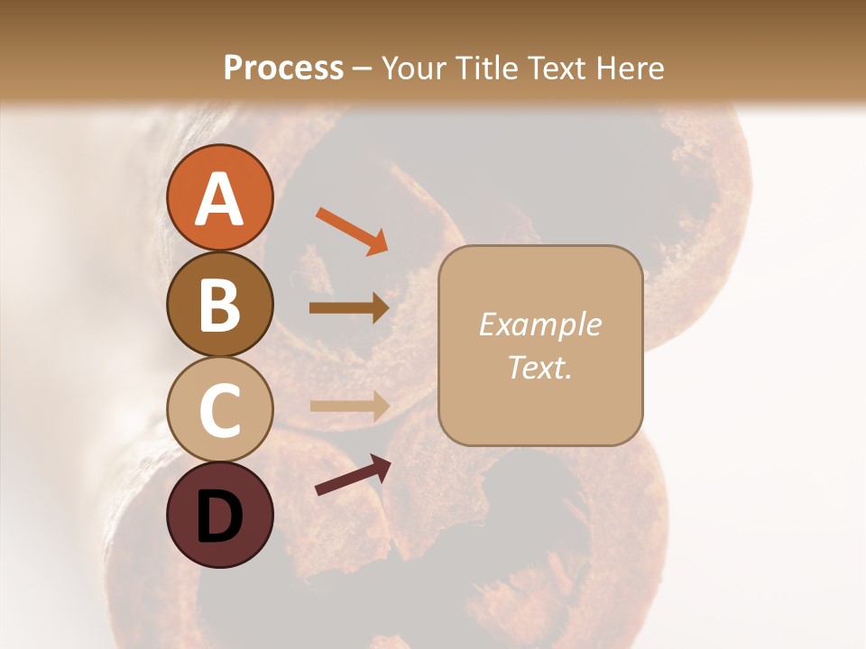 Brown Gourmet Stick PowerPoint Template
