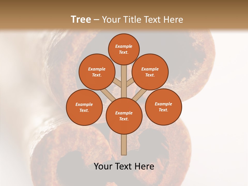 Brown Gourmet Stick PowerPoint Template