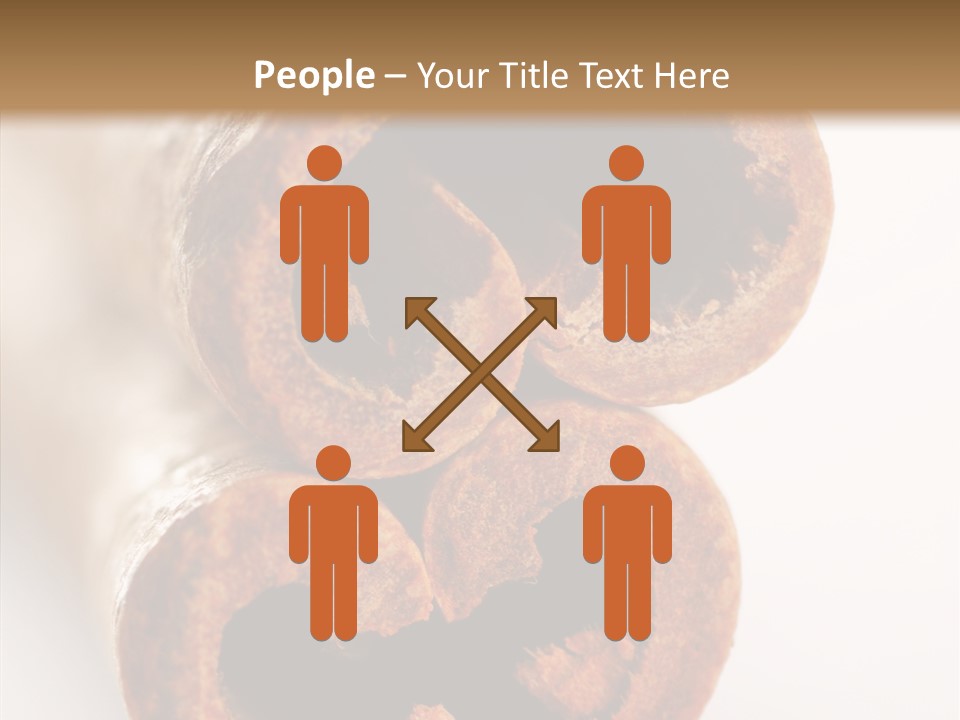 Brown Gourmet Stick PowerPoint Template