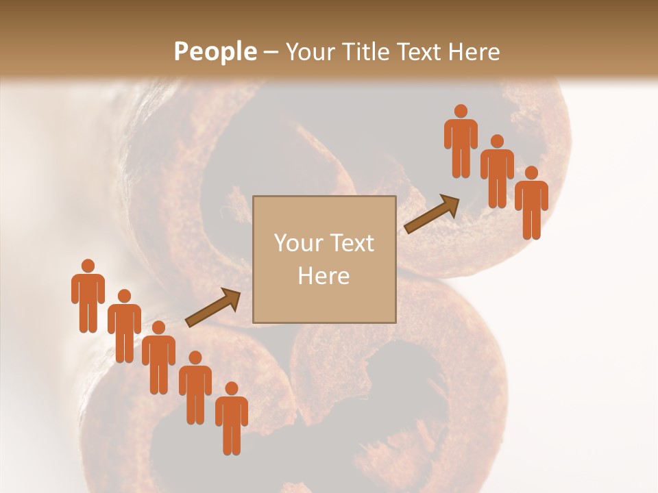 Brown Gourmet Stick PowerPoint Template