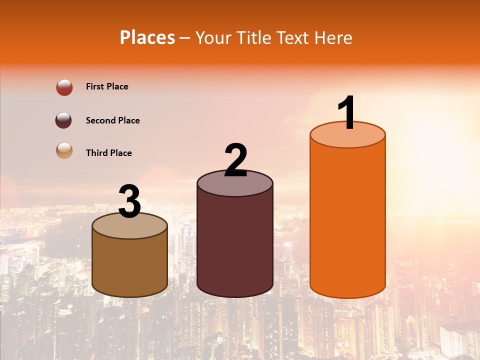 River Center Harbour PowerPoint Template