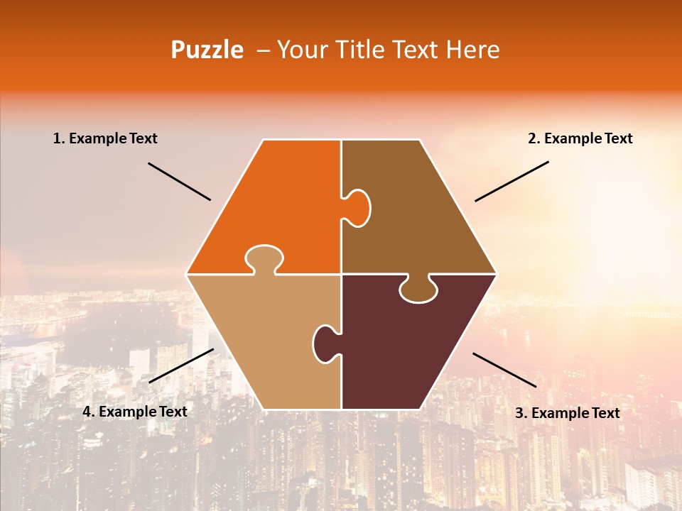 River Center Harbour PowerPoint Template