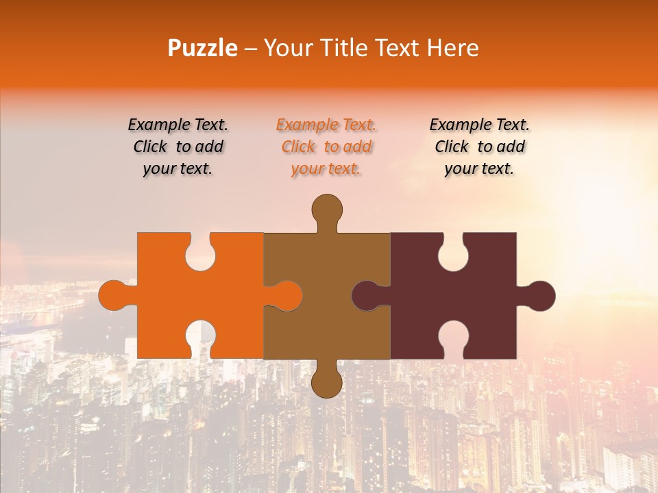 River Center Harbour PowerPoint Template