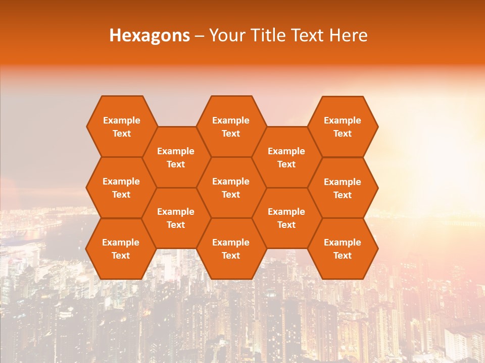 River Center Harbour PowerPoint Template