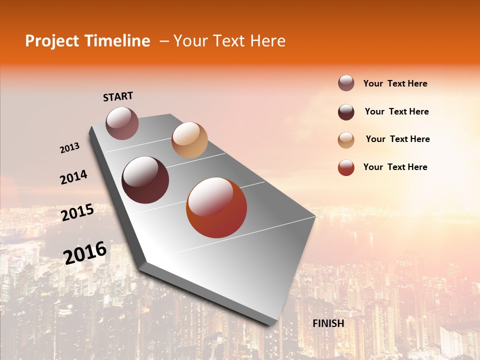 River Center Harbour PowerPoint Template