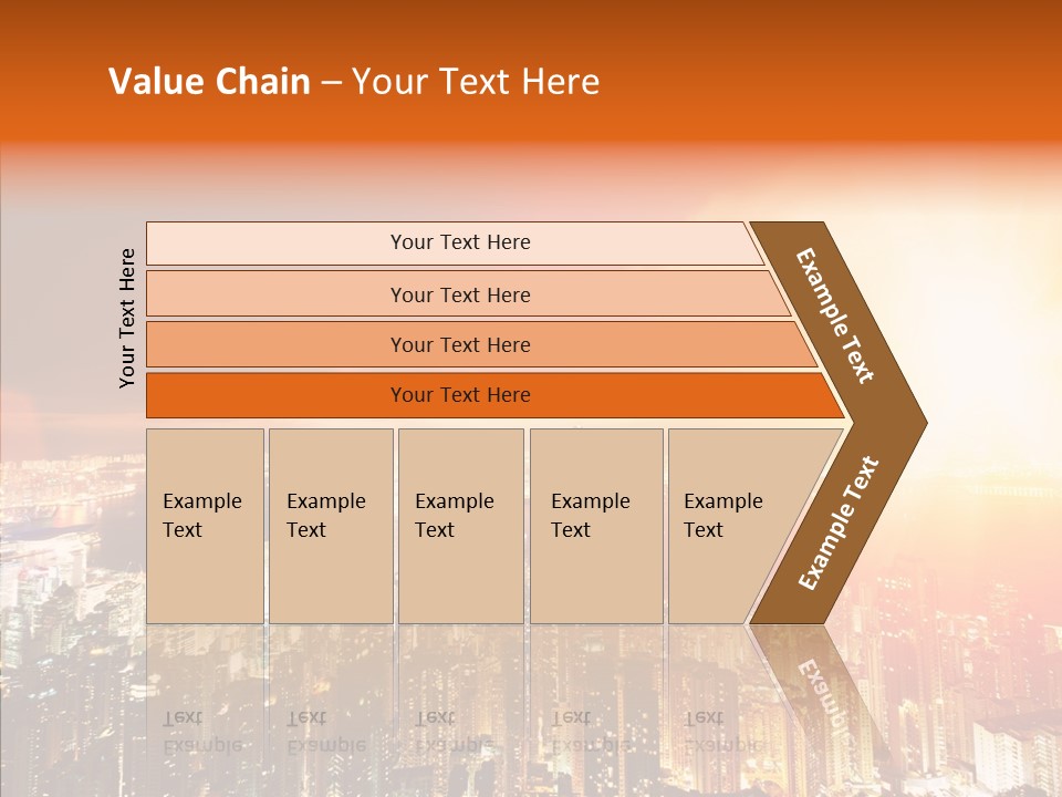 River Center Harbour PowerPoint Template
