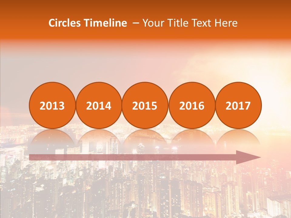 River Center Harbour PowerPoint Template