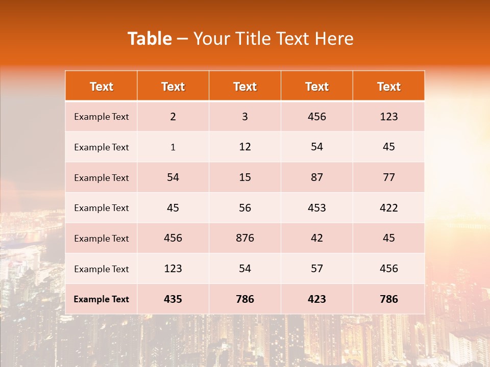 River Center Harbour PowerPoint Template
