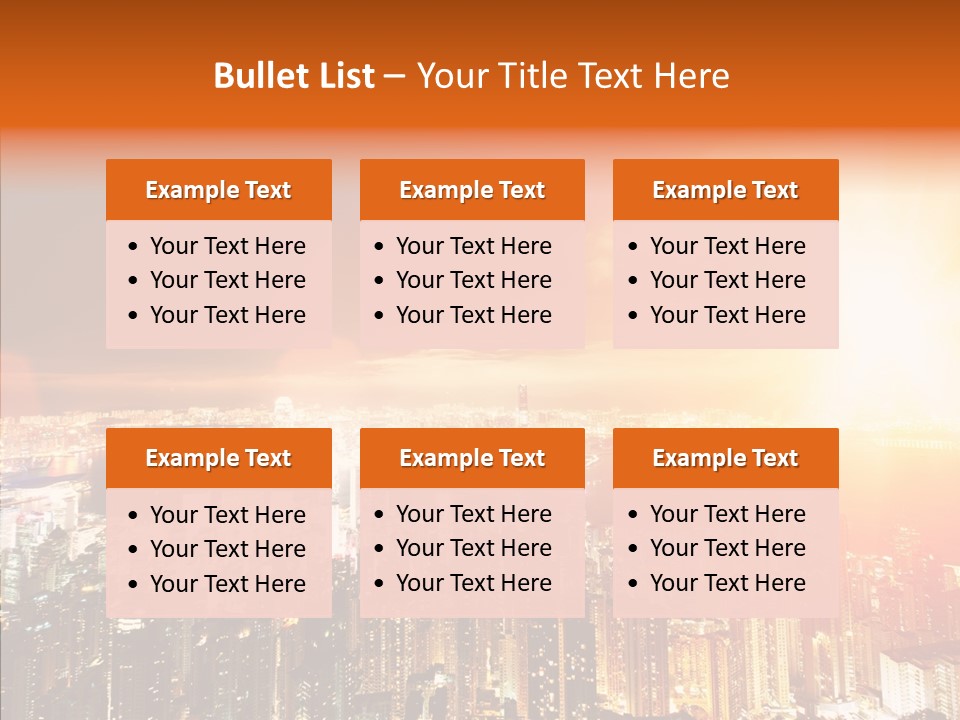 River Center Harbour PowerPoint Template