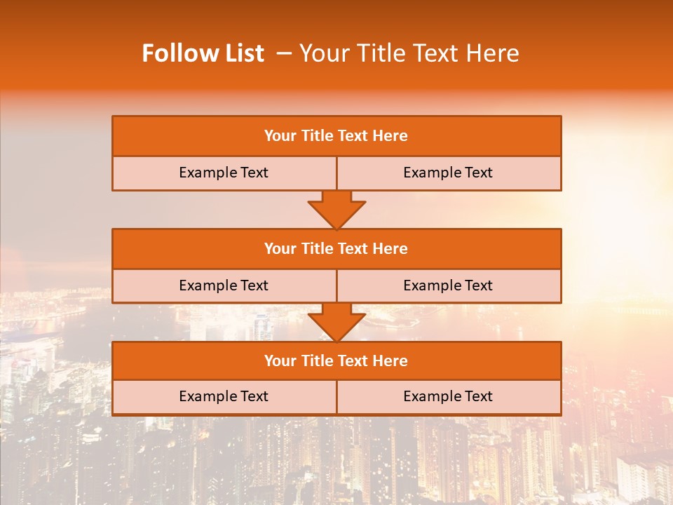 River Center Harbour PowerPoint Template