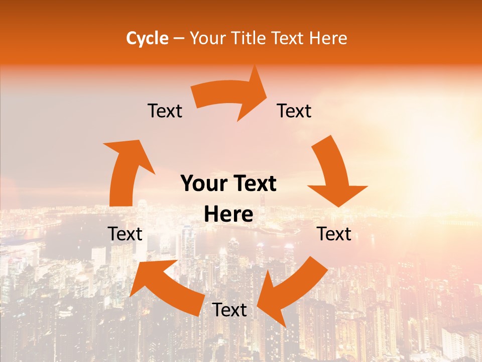 River Center Harbour PowerPoint Template