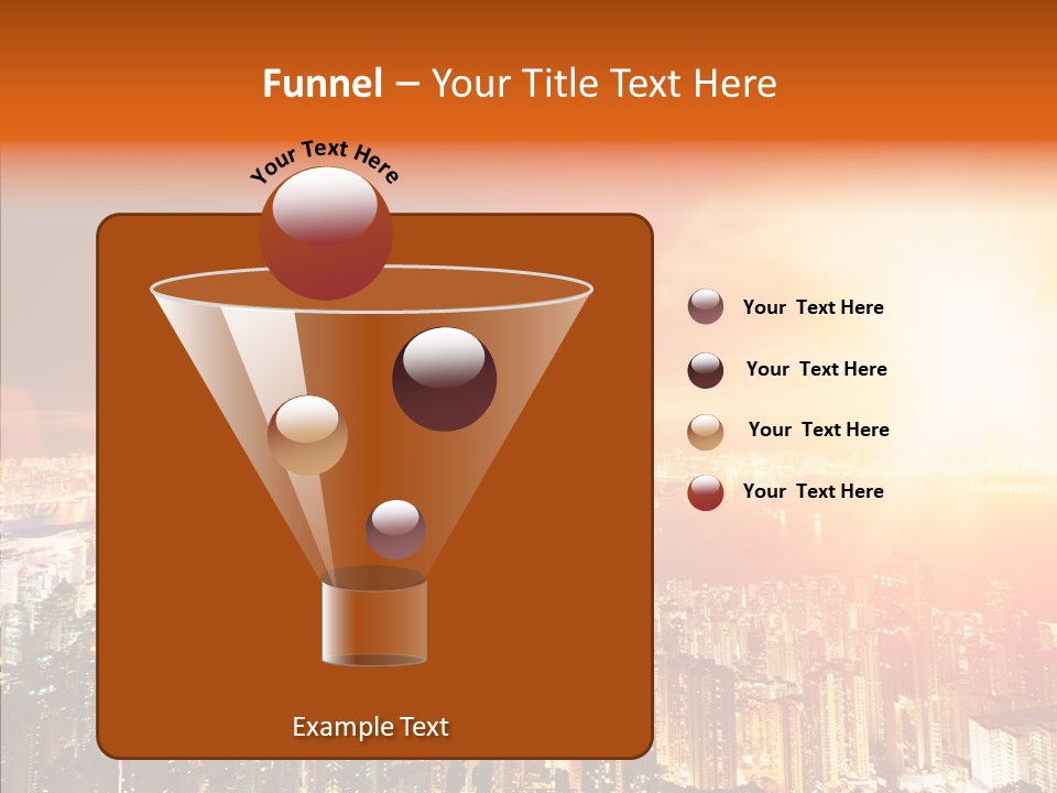 River Center Harbour PowerPoint Template