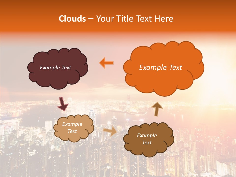 River Center Harbour PowerPoint Template