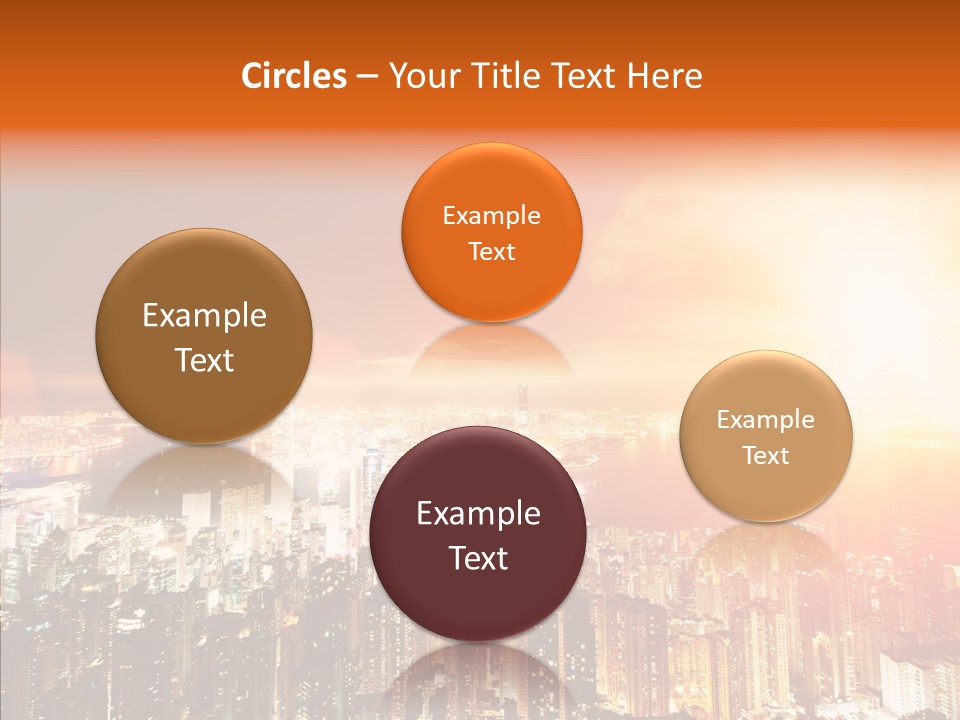 River Center Harbour PowerPoint Template