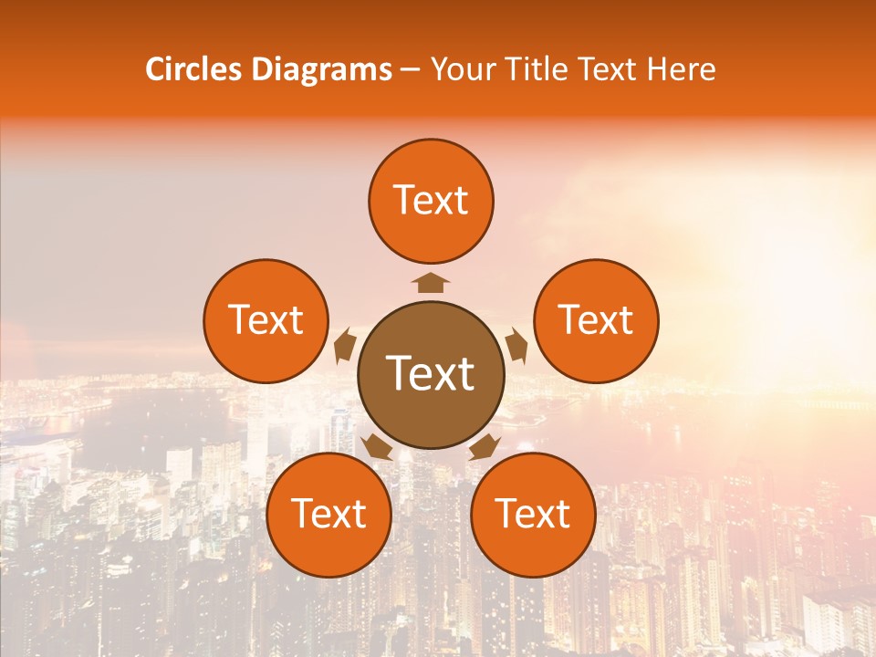 River Center Harbour PowerPoint Template