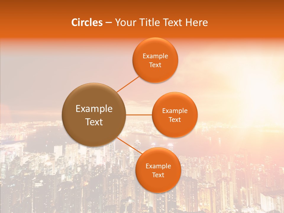 River Center Harbour PowerPoint Template