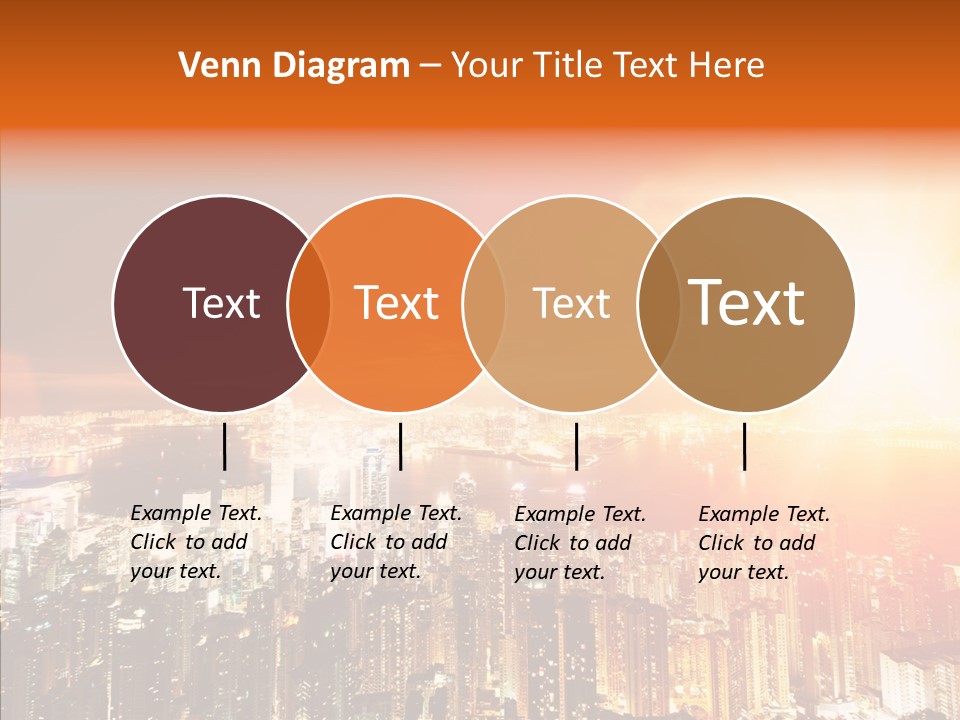 River Center Harbour PowerPoint Template
