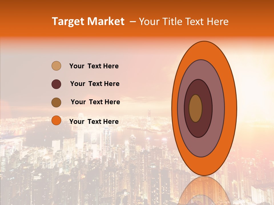 River Center Harbour PowerPoint Template