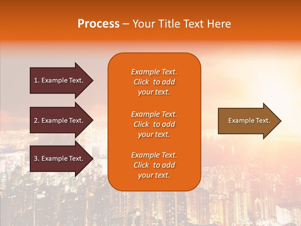 River Center Harbour PowerPoint Template