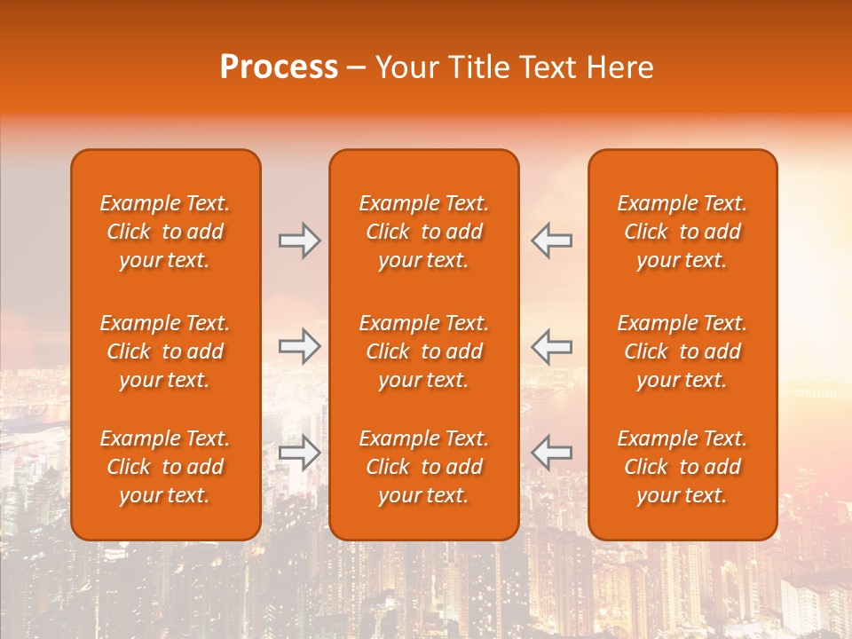River Center Harbour PowerPoint Template