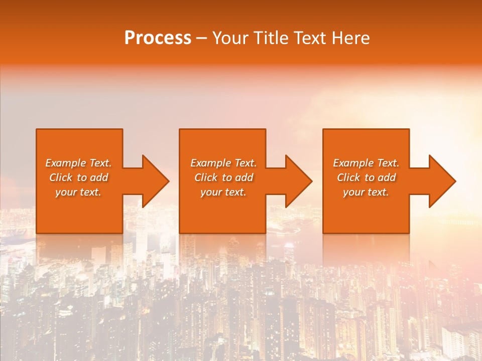 River Center Harbour PowerPoint Template