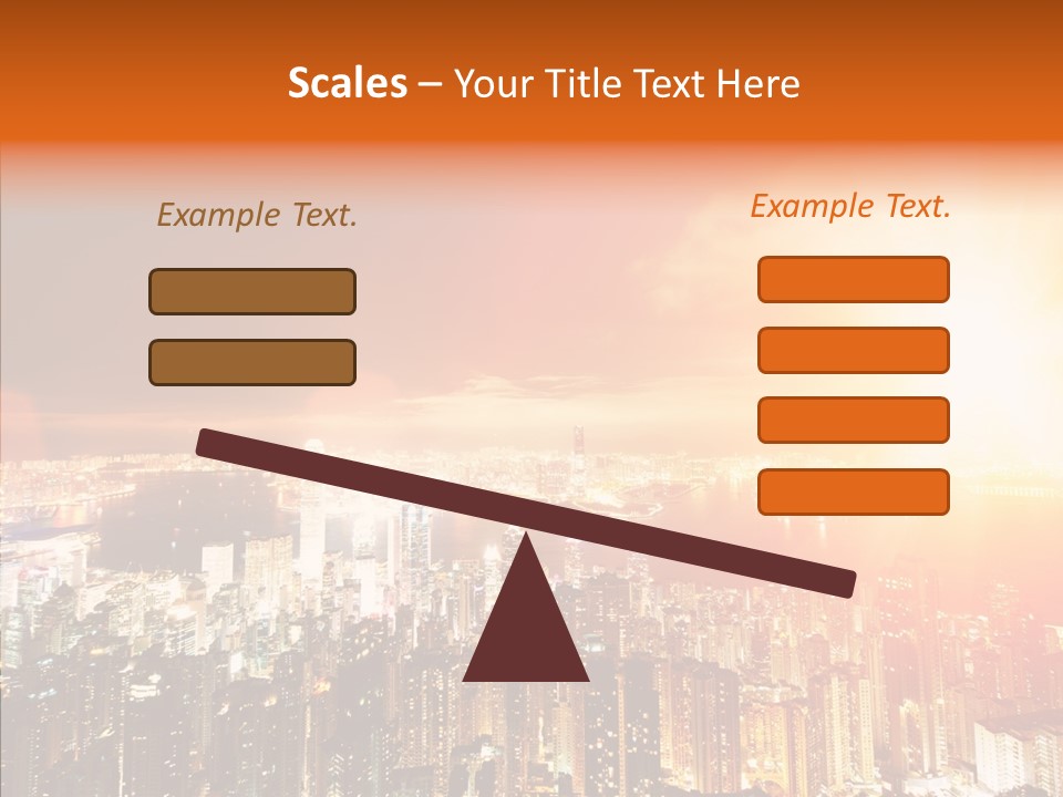 River Center Harbour PowerPoint Template
