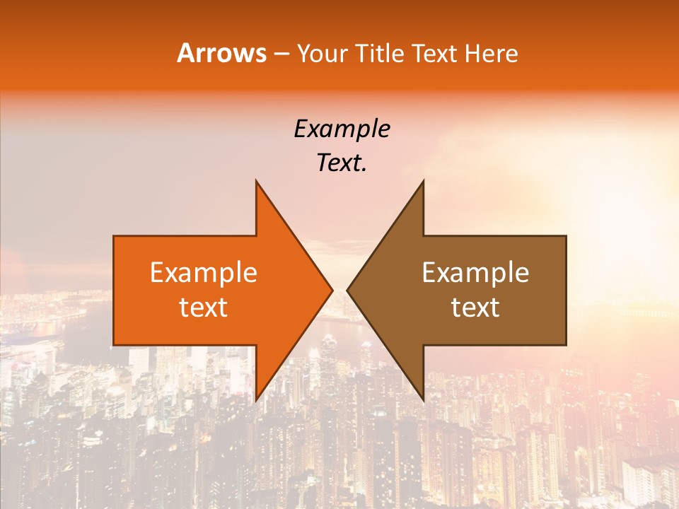 River Center Harbour PowerPoint Template