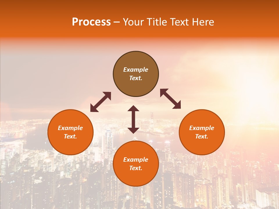 River Center Harbour PowerPoint Template