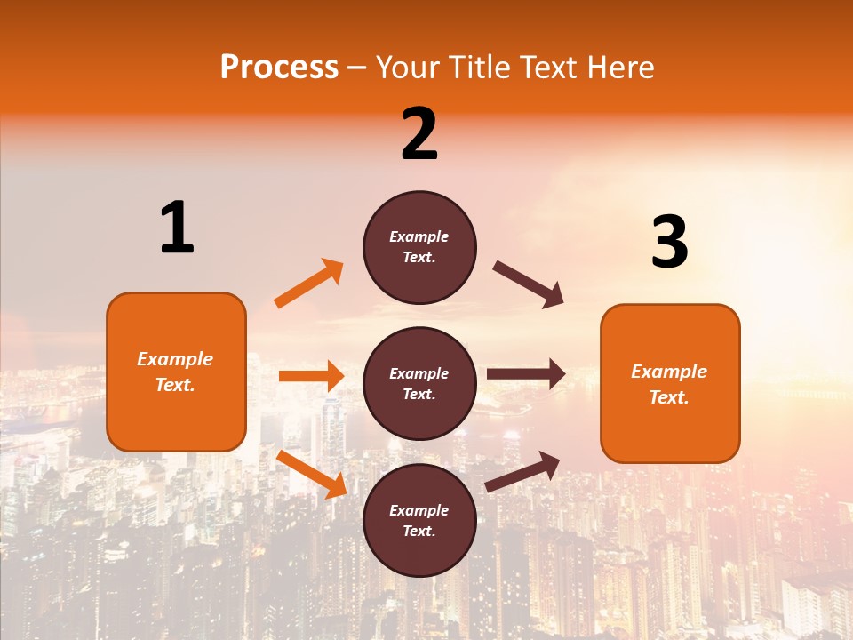 River Center Harbour PowerPoint Template