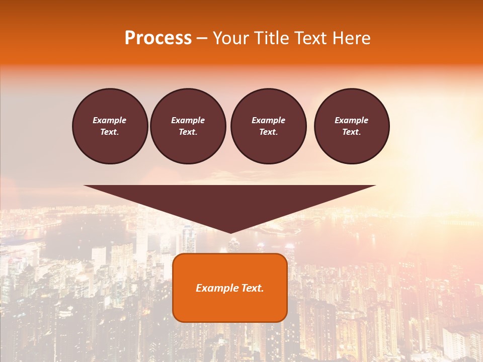 River Center Harbour PowerPoint Template