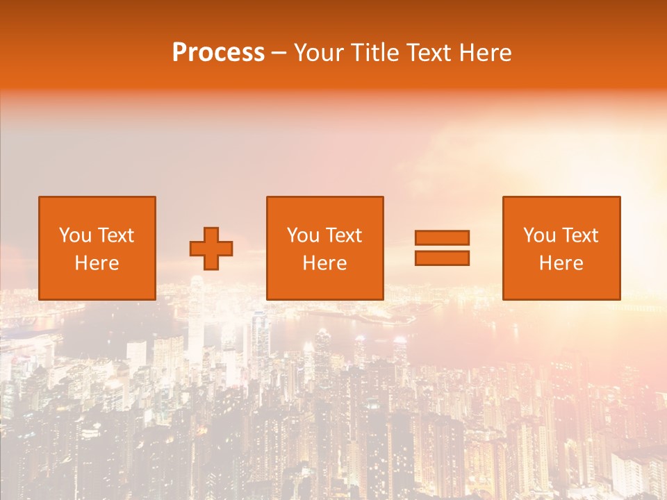 River Center Harbour PowerPoint Template