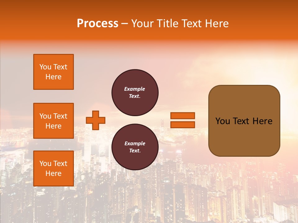 River Center Harbour PowerPoint Template