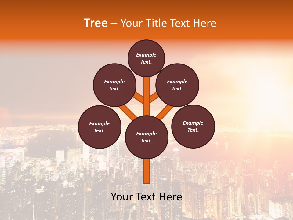 River Center Harbour PowerPoint Template