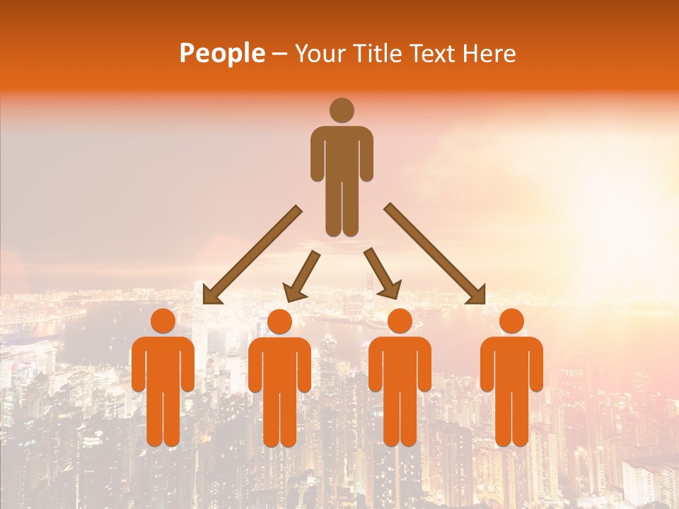 River Center Harbour PowerPoint Template