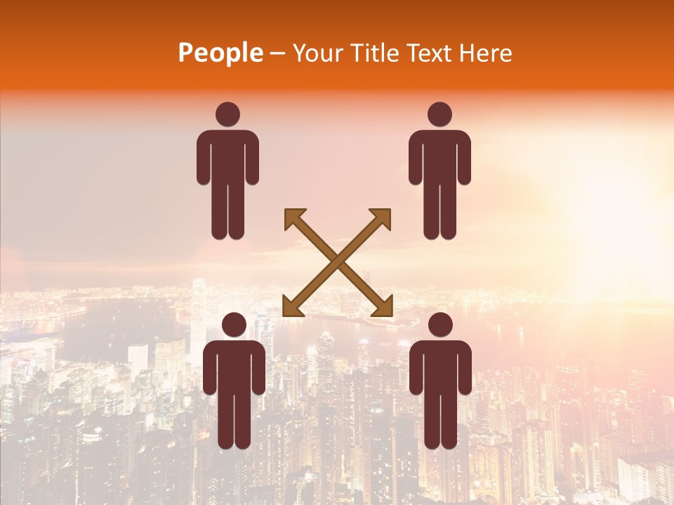 River Center Harbour PowerPoint Template