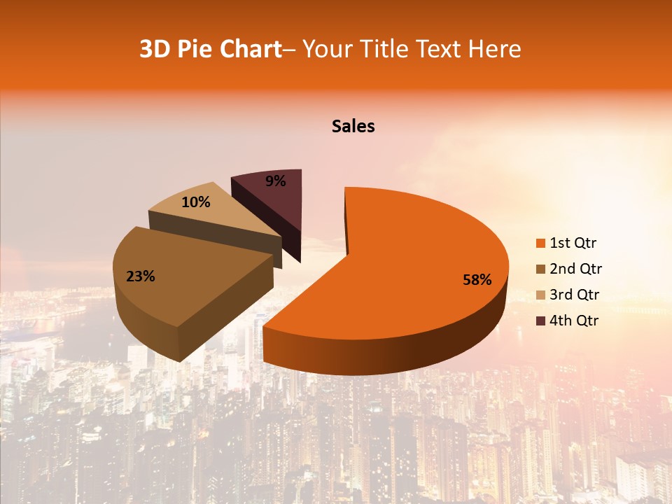 River Center Harbour PowerPoint Template