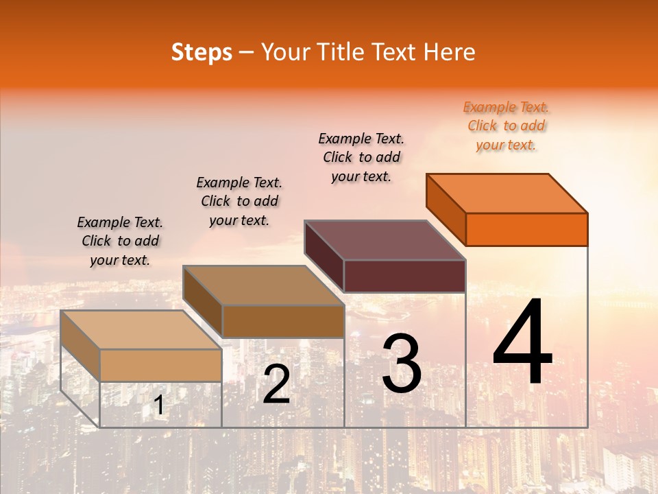 River Center Harbour PowerPoint Template