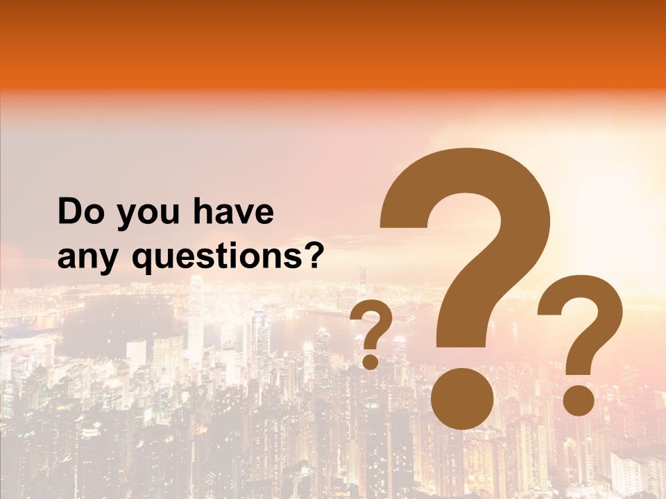 River Center Harbour PowerPoint Template