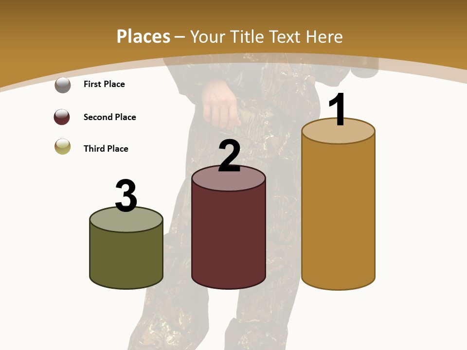 Cylinder Mask Uniform PowerPoint Template