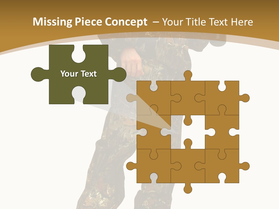 Cylinder Mask Uniform PowerPoint Template